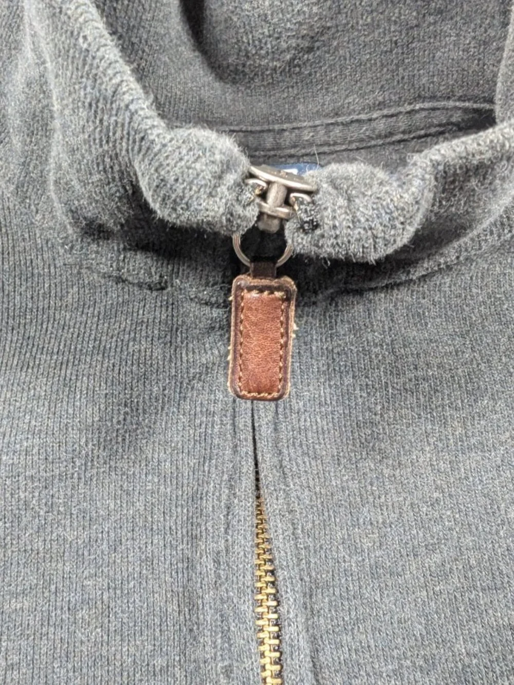Polo By Ralph Lauren Sweater Mens Medium Gray Mock Neck Casual Business - Picture 4 of 8
